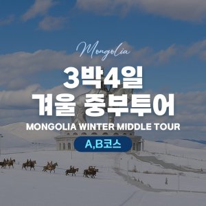[몽골] 3박 4일 겨울 중부투어