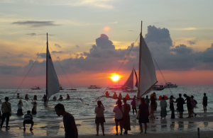 [단독] 보라카이 선셋세일링 / 파라우 세일링 보트