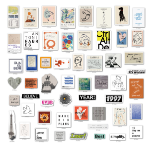 캐리어 노트북 리무버블 스티커 LM-0299