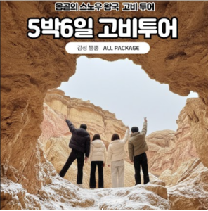 [겨울몽골]5박6일 고비사막