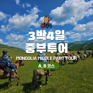 [몽골]3박4일 중부투어