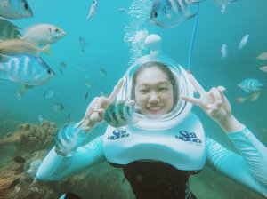 [즉시확정] 참섬 스노클링 & 씨워킹 반일 투어 (호텔 픽업&정통 베트남 점심 식사) (다낭 출발)  