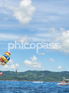 [세부] 파란 하늘과 바다를 누비는 파라세일링 투어