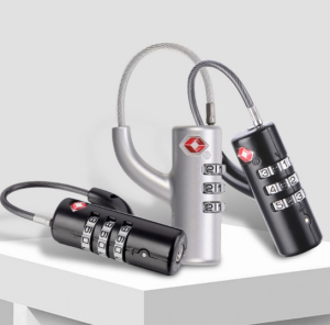 TSA와이어자물쇠 캐리어 수화물 통관 도난 방지