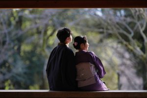 [교토]교토 기모노 대여 체험, 럭셔리 수제 실크 후리소데 