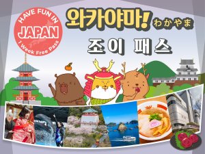 [오사카]JR간사이 와이드 패스+와카야마 조이 패스